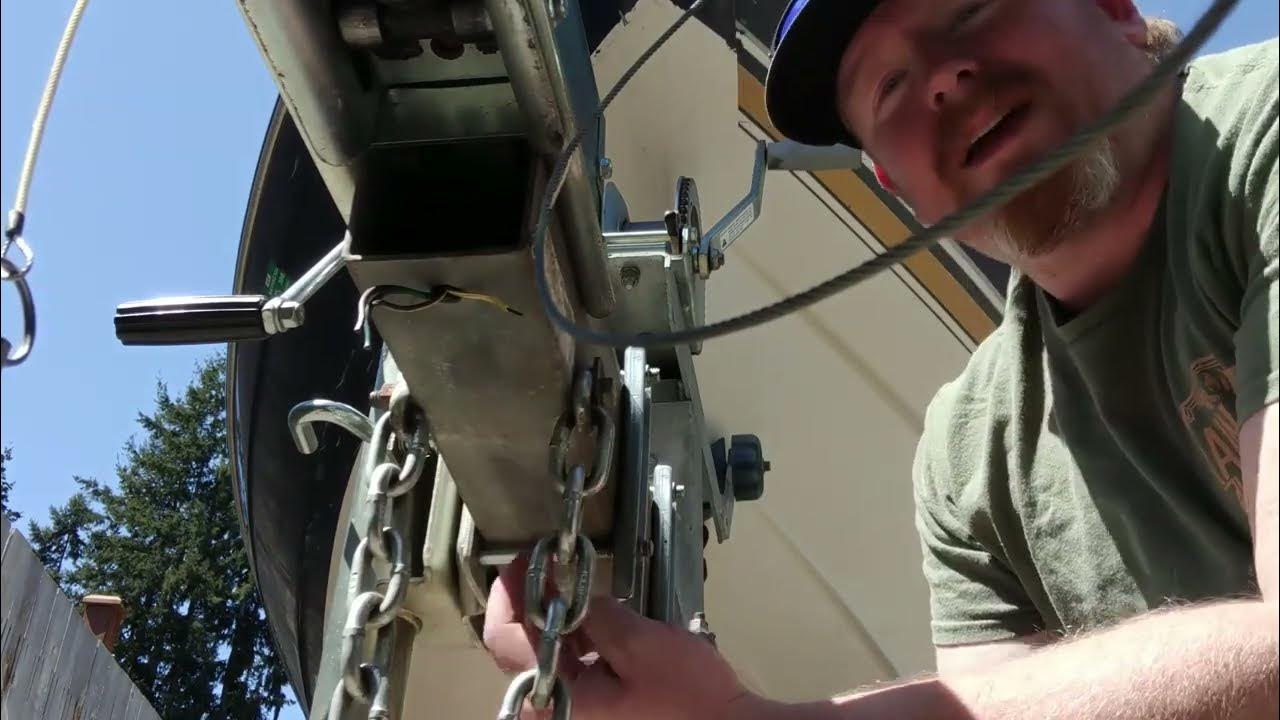  how to rewire trailer lights youtube