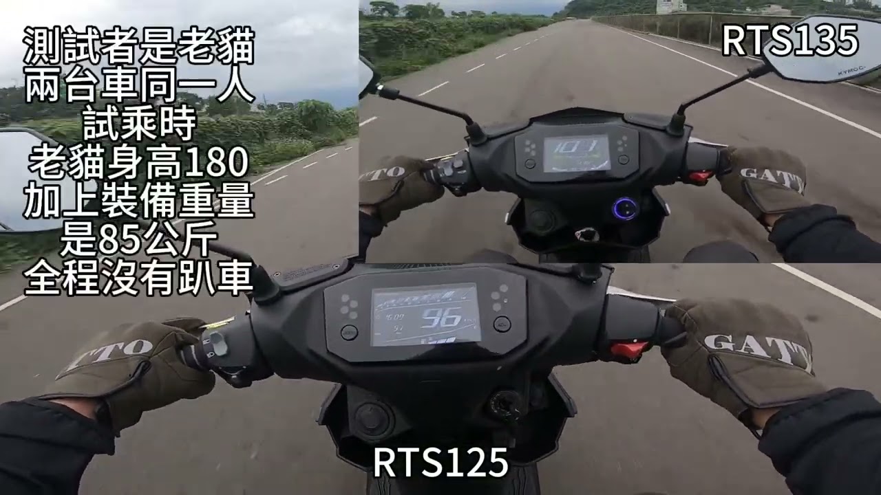 RTS125 vs RTS135