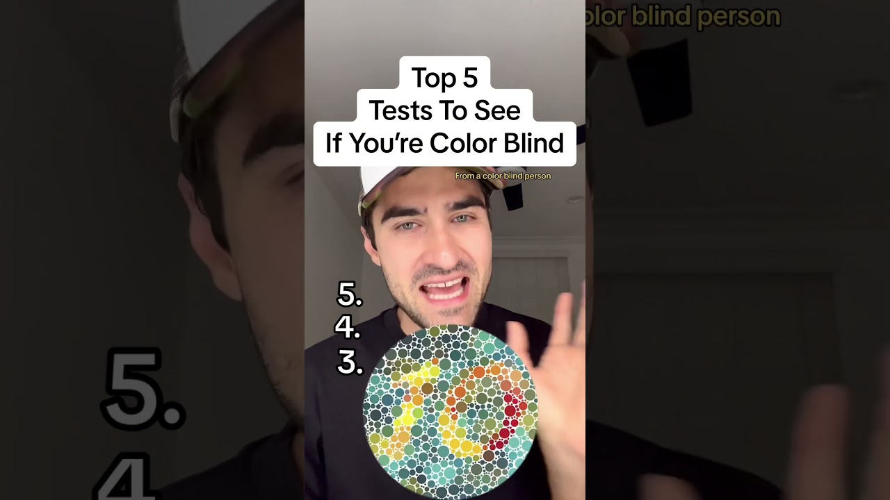 Top 5 Tests To See If You’re Color Blind