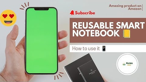 Reusable smart notebook and planner || How to use it || Amazing product on Amazon 😍