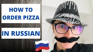 How to order pizza in Russian? | Russian Conversational dialogue with subtitles.