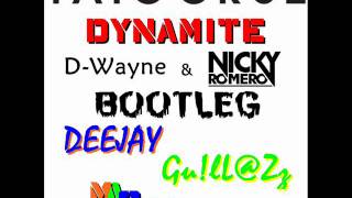 Taio Cruz - Dynamite (D-Wayne & Nicky Romero Bootleg - DJ Gu!lL@Zz Mashup) Resimi