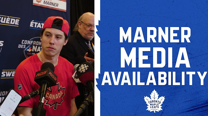 Mitch Marner Media Availability | 4 Nations Face-Off | Canada vs Sweden | February 12, 2025