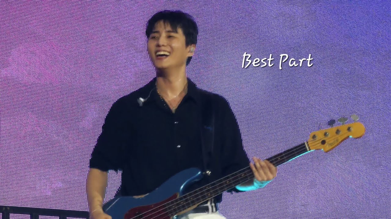 [4K] 20250831 Best Part (앵콜)  -  도운, 영케이 직캠 (Dowoon, Young k focus | DAY6 The DECADE | 고양콘)