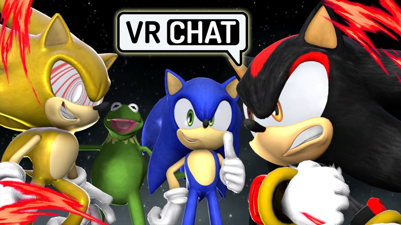 Shadow Meets Darkspine Sonic! (VR Chat) 