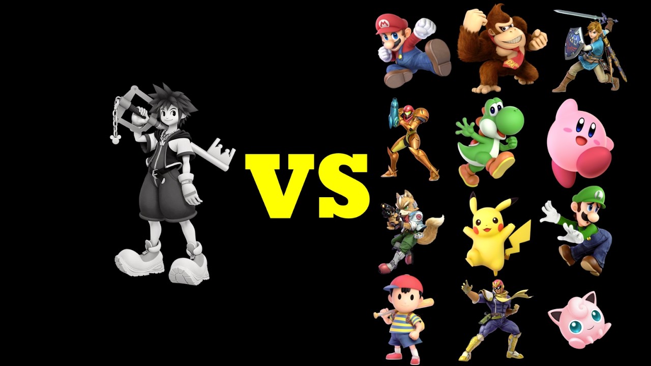 Sora's wincons in Smash Ultimate (64 cast)