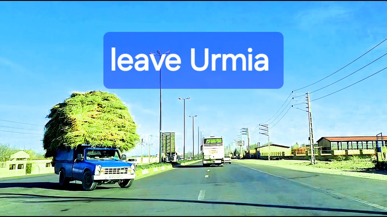 Experience the stunning beauty of Urmia: drive with me and injoy