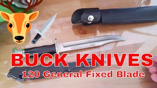 Buck knives 120 general review by survivaljunk.com