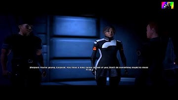 Mass Effect Walkthrough Part 1 - Conversations (PC Male Paragon Engineer)