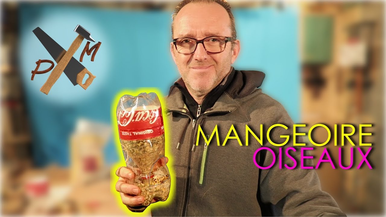 DIY mangeoire à oiseau simple et pas chère PMbricoleur