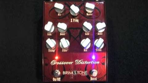 Brimstone Audio Crossover Distortion (electric bass demo)