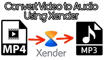 How To Convert Any Video File To Audio / Mp3 Using Xender | Convert video to audio / mp3