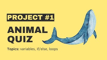 LKC Python Project #1 - Animal Quiz