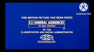 Sunbow Productions/Marvel Productions Ltd./Amblin Entertainment/MPAA Rating/USH&F (1990) Closing.