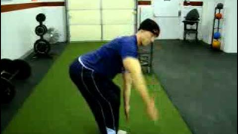 Bent-Over T-Spine Rotation