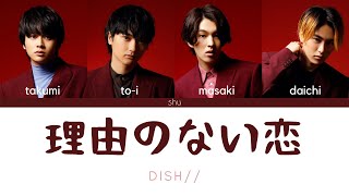 DISH// - Riyuunonaikoi 「理由のない恋」 (Kan/Rom/Eng Lyrics 歌詞)