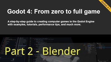 Space Shooter in Godot 4 - part 2 (Blender)