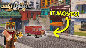 I Built a WORKING DELIVERY VAN in Minecraft Create Mod