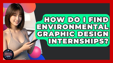 How Do I Find Environmental Graphic Design Internships? - Graphic Design Nerd