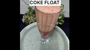 Diwali Special Golden Coke Float 🪔 #shorts #ytshorts