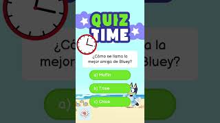 🔵🐶 ¿CUÁNTO SABES DE BLUEY? 🧡 | Bluey Quiz con BANDIT, CHILLI, BINGO y BLUEY 🎉 #bluey #blueyquiz