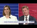 Ceasefire: Sens. Slotkin and Tim Sheehy on War Powers Resolution