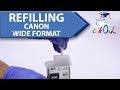 How to Refill Canon PFI iPF Large Format Ink Cartridges