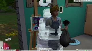 The Sims 4  - Геннадий Бомж ► Романтика / хлопоты / Или отвергает?