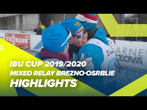 Brezno-Osrblie Highlights Mixed Relay IBU Cup 2019/2020