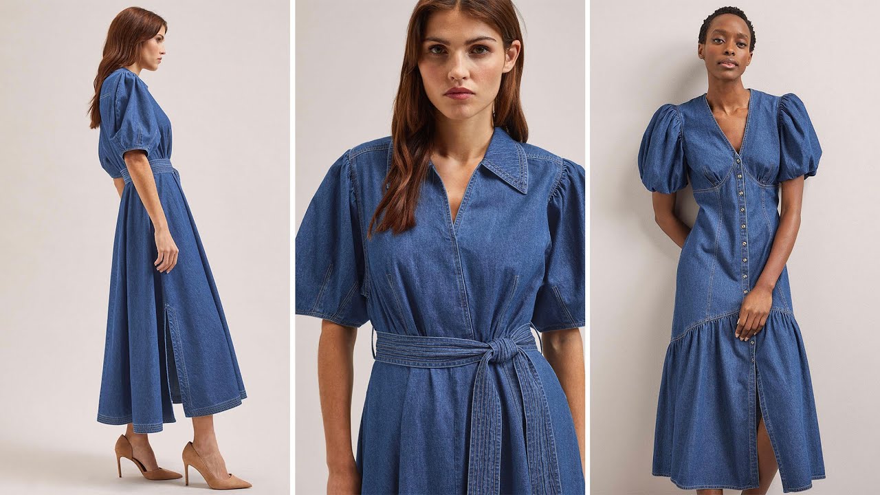 Denim Dress Focus