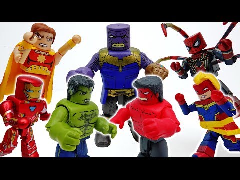 Defeat Thanos And <strong>Red</strong> <strong>Hulk</strong>~!#ToyMartTV