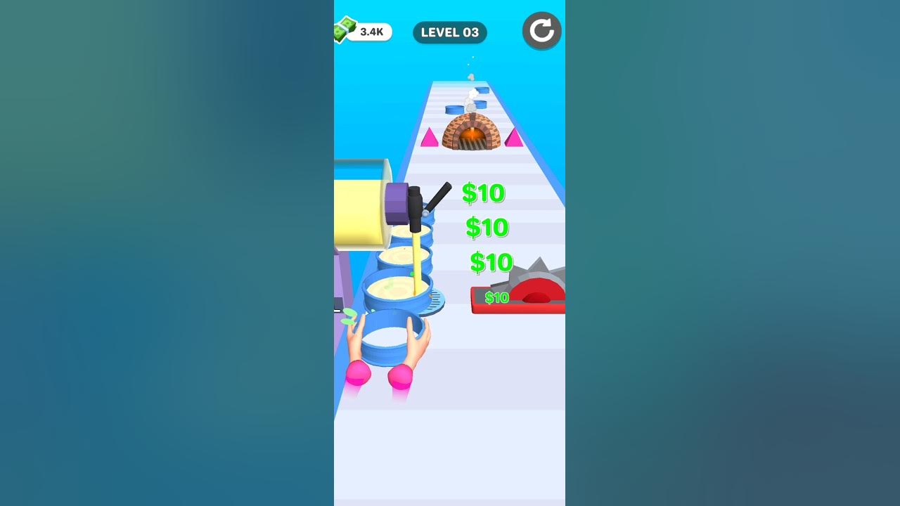 cake stack game play 8 shorts 3dgameplay gaming 