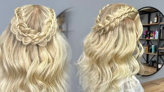 How to Do a Flawless Half-Up Braided Hairstyle | Pro Techniques for Texture