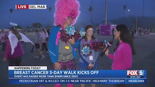 3-Day Breast Cancer Walk Kicks Off