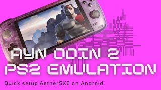Lets setup the ODIN2 for PS 2 Emulation