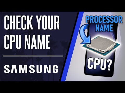 How to Check CPU/Processor Name on Samsung Phone