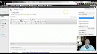 Setting up the Front Page of our S2 Member Site