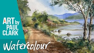 How to Paint a Scottish Loch in Watercolour