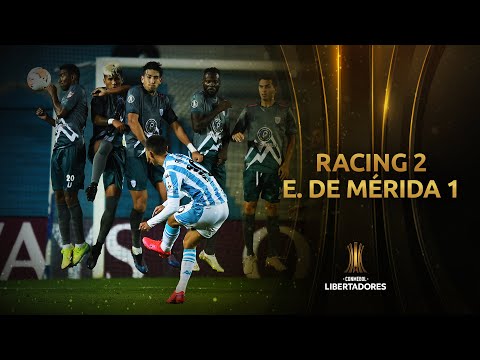 Racing Club vs. Estudiantes de Mérida [2-1] | RESUMEN | Fase de Grupos | CONMEBOL Libertadores