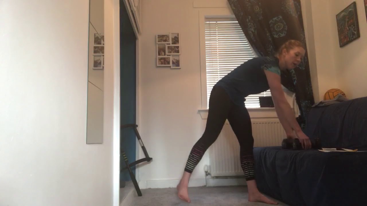 COVID-19 Home isolation workout. 4 exercises. 8 minutes. Legs & Bottom!