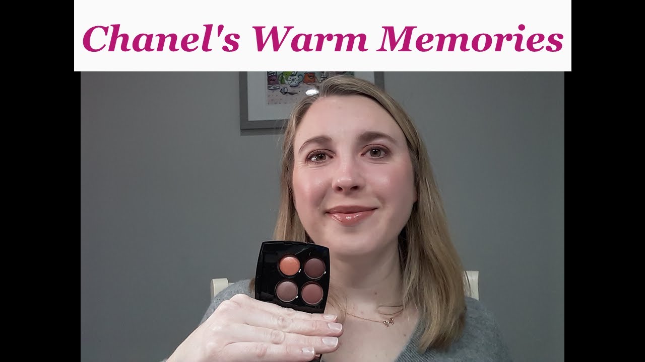 Chanel Warm Memories (354) Eyeshadow Palette Review, Swatches & Makeup Look Chanel  Warm Memories Eyeshadow Palette Review