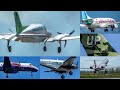 (4K) Bahamas - Engine Failure | Camouflage - Sept 18/2020 Planespotting Compilation|Wheels UP N820UP