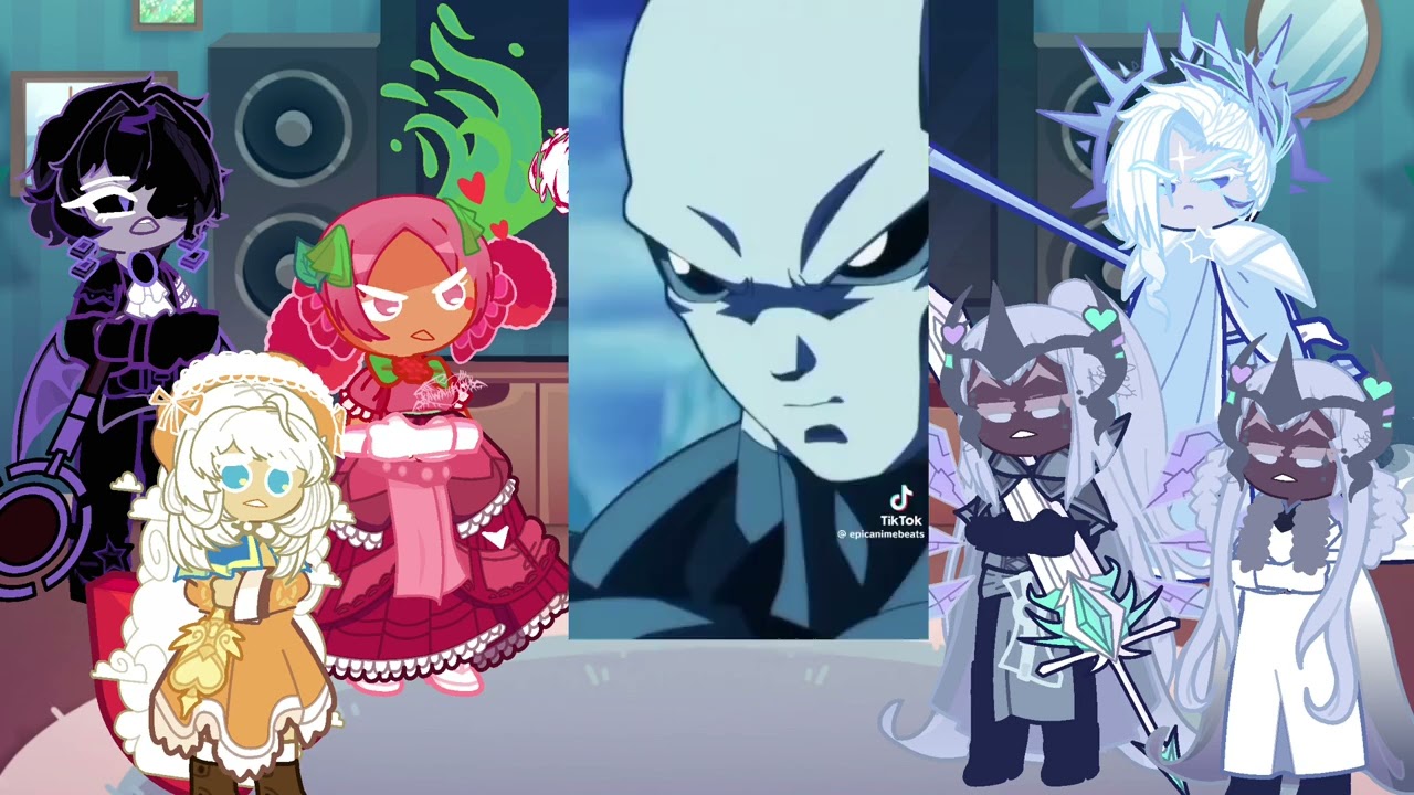 Cookie run kingdom react to Vegeta | goku | dragonball | Gacha life 2