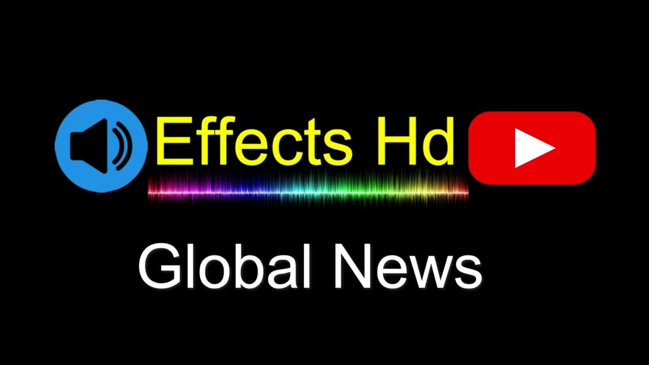 Global News Sound Effect for edits sound effects for video editing