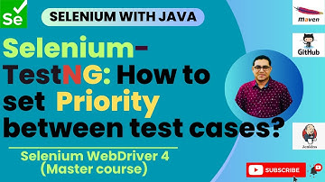 Session 42: Selenium -TestNG Framework | How to set PRIORITY between Test Cases! 🔥