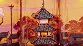 🌅【New Arrival | Twilight Sakura Path】🌸#cutebee #miniature #newarrival #diyhouse #Japanese