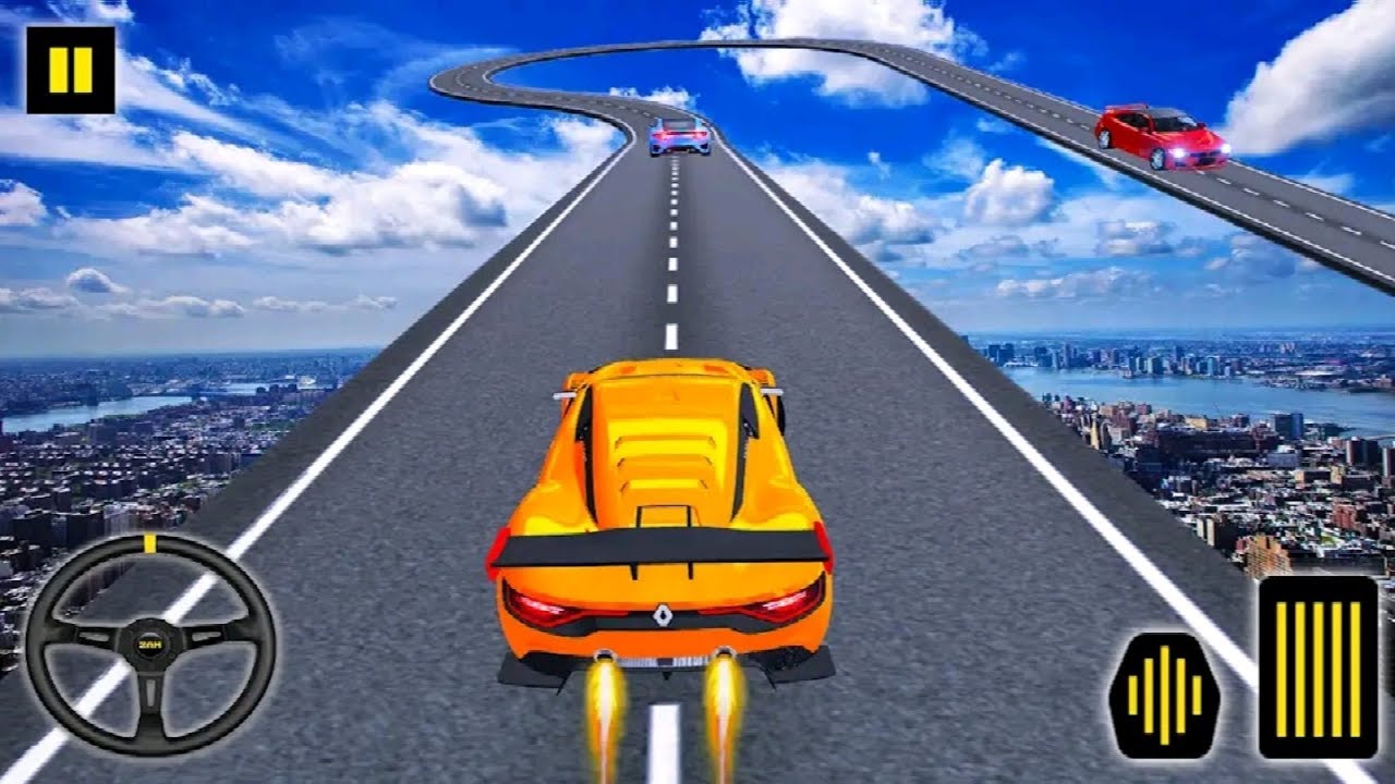 Stunt Car Slope Racing - Impossible Stunt Games - Driving Simulator - Car Games - Android Games