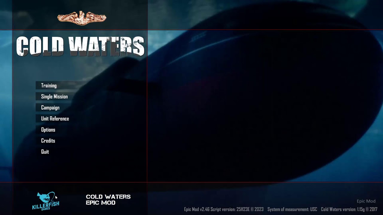 COLD WATERS Epic Mod! "Sunday Submarines". Victor III on the Prowl... YouTube