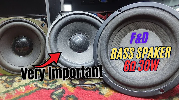 F&D Bass Speaker Very Important 2025 | Created by Afjal Hossain