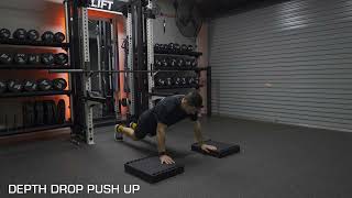 Depth Drop Push Up